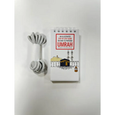 Illustratie van het stappenplan voor het uitvoeren van Umrah met touw, onderdeel van deze gids